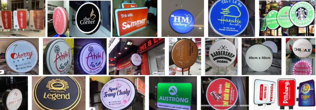 Hộp Đèn Mica Hút Nổi